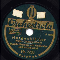 Magda Szemere - Morgenbltter/Liebeslieder