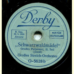 Groes Streich-Orchester - Schwarzwaldmdel, Groes Potpourri