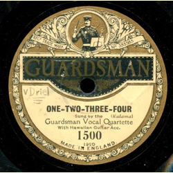 Guardsman Vocal Quartett - One-Two-Three-Four / Coral Sands of Hawaii