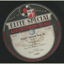 Billy Toffel - Dont fence me in / I dream of you