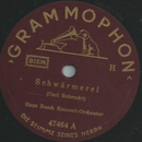 Hans Busch Konzert Orchester - Schwrmerei / Capriccio