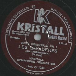 Kristall Symphonie-Orchester - Les Bayaderes / Au Bord du Gange