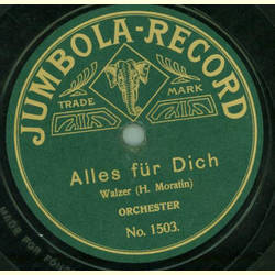 Orchester - Wein, Weib, Gesang / Alles fr dich