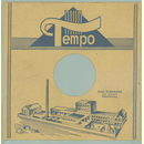 Original Tempo Cover fr 25er Schellackplatten