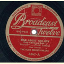 The Blue Mountainers - Mad About The Boy / The Younger...