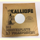 Original Kalliope Cover fr 25er Schellackplatten