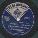 Groes Tanzorchester Adalbert Lutter - Goldenes Mdel /...