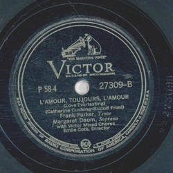 Walter Preston - Regimental Song, Gather The Rose / LAmour Toujours, LAmour