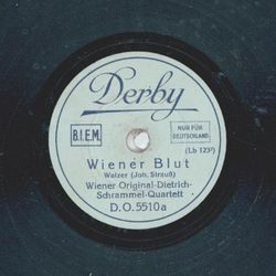 Wiener Original-Dietrich-Schrammel-Quartett - Wiener Blut / Geschichten aus dem Wiener Wald