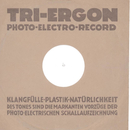 Original TriErgon Cover fr 25er Schellackplatten