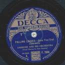 Ambrose and his Orchestra - Falling Leaves / A little...