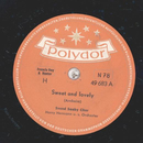 Svend Saaby Chor - Sweet and lovely / Smoke gets in your...