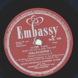 John Hanson & Doreen Hume - Vocal Gems from Oklahoma Part I and II