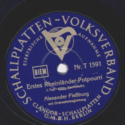Alexander Fleburg - Erstes Rheinlnder-Potpourri Teil I und II
