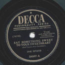Ink Spots - Say something sweet to your sweetheart / You...