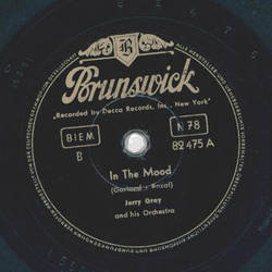 Jerry Gray - In the Mood / A string of Pearls
