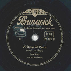 Jerry Gray - In the Mood / A string of Pearls