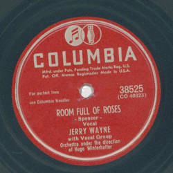 Jerry Wayne - Room full of roses / Ill keep the lovelight burning