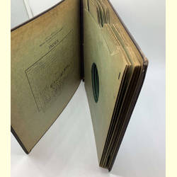 Schellackplattenalbum 30cm (12) dk-braun, HMV - A