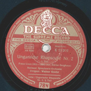 Walter Goehr - Ungarische Rhapsodie Nr. 2, Teil I und II