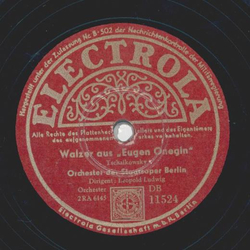 Leopold Ludwig - Walzer aus: Eugen Onegin / Polonaise aus  Eugen Onegin