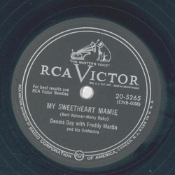 Dennis Day, Freddy Martin - Theres plenty of fish in the Ocean / My Sweetheart Mamie