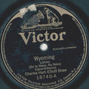 Charles Hart, Elliott Shaw / Peerless Quartet - Wyoming /...
