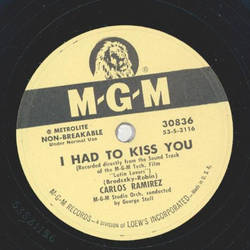 Carlos Ramirez - A little more of your Amor / I had to kiss you