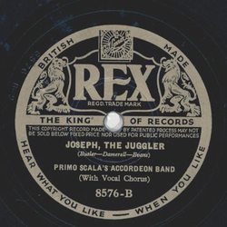 Primo Scalas Accordeon Band - Anna from Anacapresi / Joseph, the Juggler