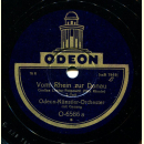 Gesang, Odeon-Künstler-Orchester - Vom Rhein zur Donau, Großes Lider-Potpourri Teil I und Teil II