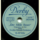 Großes Streich-Orchester - Der fidele Bauer, Potpourri