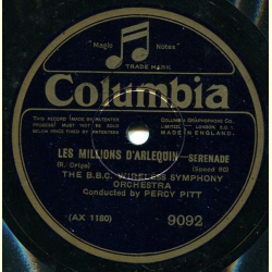 The B.B.C. Wireless Symphony Orchestra - Les Millions DArlequin - Serenade / Minuet ( Boccherini )