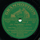 Franz Völker, Tenor - "Der Kellermeister"...