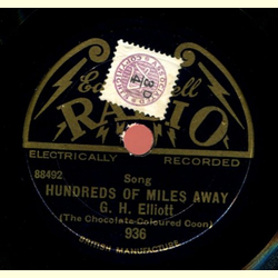 G.H. Elliott - Hundreds of Miles Away / Up with the Lark in the Morning