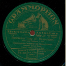 Grammophon-Orchester mit Nebe-Quartett, Dirigent: Joseph Snaga - Rheinischer Sang, I. Teil / II. Teil