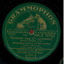 Grammophon-Orchester mit Nebe-Quartett, Dirigent: Joseph Snaga - Rheinischer Sang, I. Teil / II. Teil