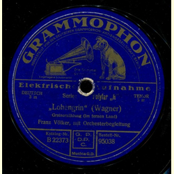 Franz Vlker - Lohengrin (Wagner), 1. Teil / 2. Teil