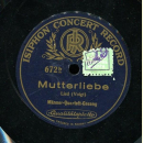 Männer-Quartett-Gesang - Muttersegen / Mutterliebe