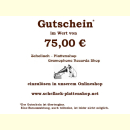 Geschenk-Gutschein über 75 EUR