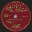 Gerhard Wendland mit Chorbegleitung / Margot Hielscher und Gerhard Wendland - Heimweh nach Dir / Schau in meine Augen
