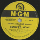 George Shearing Quintett - Thine alone / Genevas move