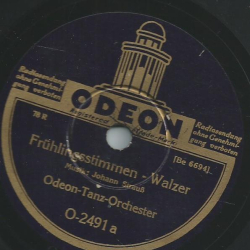 Künstler-Orchester Dajos Béla - Frühlingsstimmen-Walzer / Rosen aus dem Süden