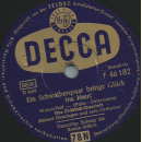 Das fröhliche Quartett - Solang die Rosen Blühn / Ein Schwalbenpaar bringt Glück ins Haus