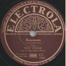 Will Glahe und sein Musette-Orchester - Hosenmatz / Auf...