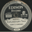 Marie Rappold ans Albert Spalding / Harry E. Humphrey - Ave Maria / Explanatory Talk