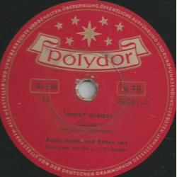 Renée Franke und Detlev Lais - Immer wieder / Wirst du wirklich auf mich warten ?