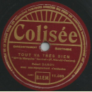 Robert Daron - Avec la Pompadour / Tout va trés bien