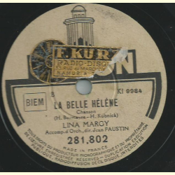 Lina Margy - La belle Hélène / Le ptit trottin