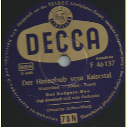 Das Rodgers Duo - Der Hirtenbub vom Kaisertal / Zither-Wastl