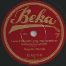 Kapelle Merton - Sag du, sag du zu mir! / Lene Lehmann ging mal spazieren